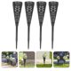 thumbnail image 2 of BRIGHTFUFU 4pcs Cementerio Cementery Ground Insertar tumba de la tumba Decoración Huecar Hollow Spike Vase, 2 of 7