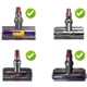 thumbnail image 3 of Repuesto de Conector para Cabezal de Limpieza de 100 W para Aspiradoras para V10, V11, V15 y G5. Cabezal de Limpieza de Alto Torque., 3 of 6