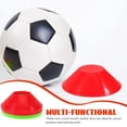 thumbnail image 3 of 20pcs Agility Training Cones for Soccer, Football & Basketball Practice, Reusable Sports Disc Markers for Drills, 3 of 8