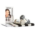 thumbnail image 4 of Bernat Scarf Weaving Kit-Gray Tartan, 4 of 6