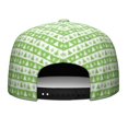 thumbnail image 4 of Custom Christmas Printed Flat Baseball Cap – Adjustable Snapback Hat with Flat Bill, Breathable and Durable, Personalized Design for Sports, Travel & Daily Wear, 4 of 6