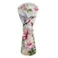 thumbnail image 2 of Pzuqiu Golf Club Covers Funny Golf Accessories for Women Universal Driver Headcover with Premium Club Protection for Most Brand, Hummingbird Flower, 2 of 8