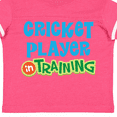 thumbnail image 4 of Inktastic Cricket player in training Boys or Girls Toddler T-Shirt, 4 of 5