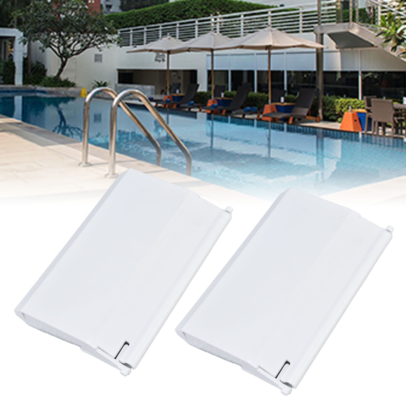 LHCER Weir Gate Assembly Replacement,2pcs Skimmer Gate Weir Baffle