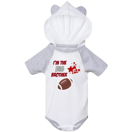 

Inktastic I m The Big Brother Football Gift Baby Boy Bodysuit