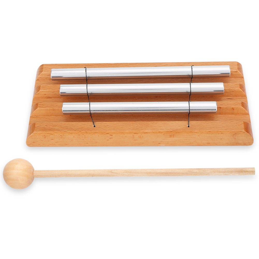 3-Tone Percussion Instrument, Mallet Included, Musical Education Toy ...