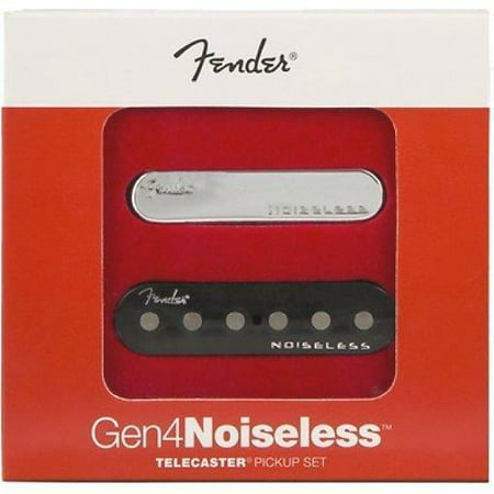 Fender® Gen 4 Noiseless Telecaster® Pickup Set~10.4k~Alnico 5~USA~Brand