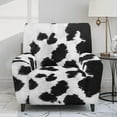 thumbnail image 2 of Xoenoiee Cow Pattern Recliner Chair Covers Heavy Duty 4 Pieces Lazy Boy Recliner Cover for Recliner Chair, Washable Recliner Slipcovers for Pets Kids, 2 of 7