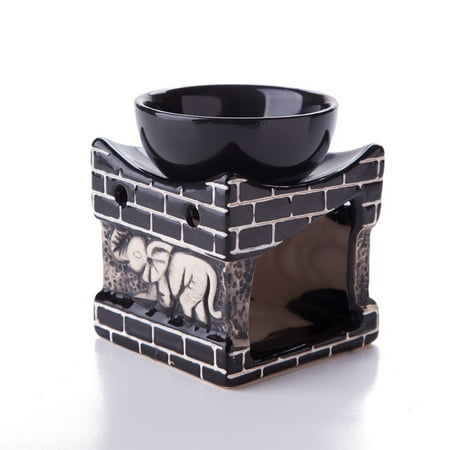- Feng Shui Zen Ceramic Essential Oil Burner Diffuser Tea Light Holder Great For Home Decoration & Aromatherapy OLBA098