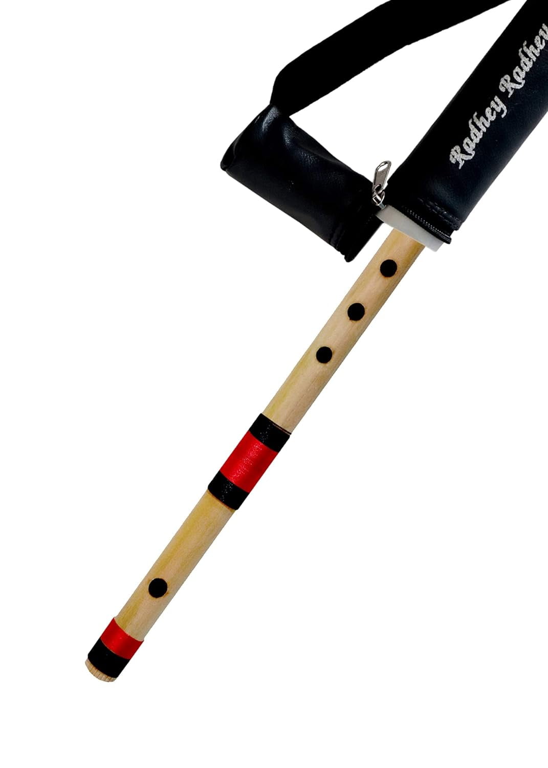 Musical Combo Flutes C Sharp 6 Hole (17 Inch) & EE (23 Inch) Bamboo Flute Bansuri with Flute Carry Bag Free By Indian Collectible