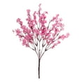 thumbnail image 2 of Honeeladyy Artificial 5-forked Starlet Flowers, Starlet Flowers Artificial, Simulation Starlet Flower with 3.54" Long Stems, Fake Pink Starlet for Bonquet Vase Wedding Decor Flower Arrangement, 2 of 6