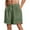 Army Green, variant on Mgmyaa Mens Casual Shorts Lightweight Summer Beach Shorts Elastic Waist Drawstring Shorts for Men