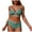 Army Green, variant on Trendy Swimsuit, Women Halter String Two Piece Bikini Sets Reversible Thong Swimsuit, Swim Dress Women Plus Size