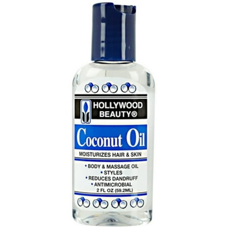 Hollywood Beauty Coconut Oil, 2 oz (Pack of 3)