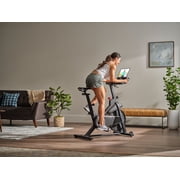 ProForm Sport CX; Indoor Exercise Bike with Large LCD Display and Built-In Tablet Holder; Set of Dumbbells Included