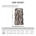 thumbnail image 4 of Rocae Wooden Texture for Men's Basketball Jersey Lightweight and Breathable Athletic Tank Top,Quick-Drying Sports Jersey 3X-Large, 4 of 9