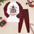 thumbnail image 2 of NOLDARES Toddler Pajamas Cotton Kids Pajamas for Boys Girls Long Sleeve Set 2 Piece Snug Fit Pjs Set 6-12 Months 12-24 Months 2t 3t 4t 5t 6t 7t 8t 9t Children,Red,5-6 Y, 2 of 7