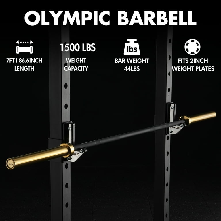 Barbell Bar 7ft Standard Barbell Weight Feet Straight Bar Olympic
