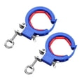 thumbnail image 2 of 2 piezas de rodillos para bandeja de cables de acero inoxidable ajustables de nailon Guía fácil de usar Azul marino, 2 of 9