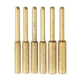 thumbnail image 4 of Gold Diamond Coated Cylindrical Burr 4-5.5Mm Chainsaw Sharpener Stone File Chain Saw Sharpening Carving Grinding Power Tools Kit, 4 of 6