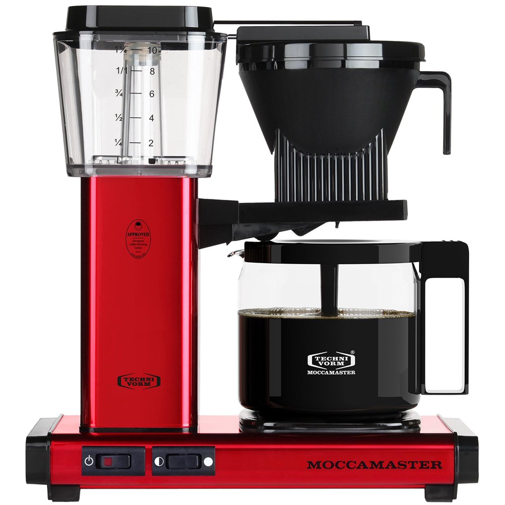 Technivorm Moccamaster KBG 741 Coffee Brewer (Red Metallic, Coffee