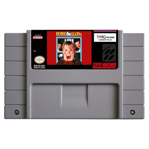 SNES Games Cartridge Home Alone