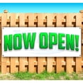 thumbnail image 1 of Now Open 13 oz Vinyl Banner With Metal Grommets, 1 of 4