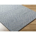 thumbnail image 3 of Hauteloom Raffi Wool Living Room, Bedroom Area Rug - Contemporary - Slate Blue - 5' x 7'6", 3 of 6