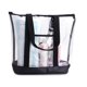thumbnail image 4 of Qarigey Bolsa transparente multiusos, práctica para playa, bolsa de playa, cómoda Bolsas de mensajero y de hombro, 4 of 6