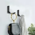 thumbnail image 2 of Gancho para colgar, aleación de aluminio para el hogar Plegable Ropa oculta Gancho para colgar Perchero Torre Percha, 2 of 8