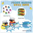 thumbnail image 2 of Kit de Crucero Halloscume 72 Piezas Etiquetas de Pato con Patitos de Goma y Bandas, 2 of 7