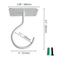 thumbnail image 3 of Square Ceiling Plant Hook, 3 of 3