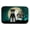 Multicolor, variant on Halloween Scary Standard Schnauzer Black Dish Drying Mat
