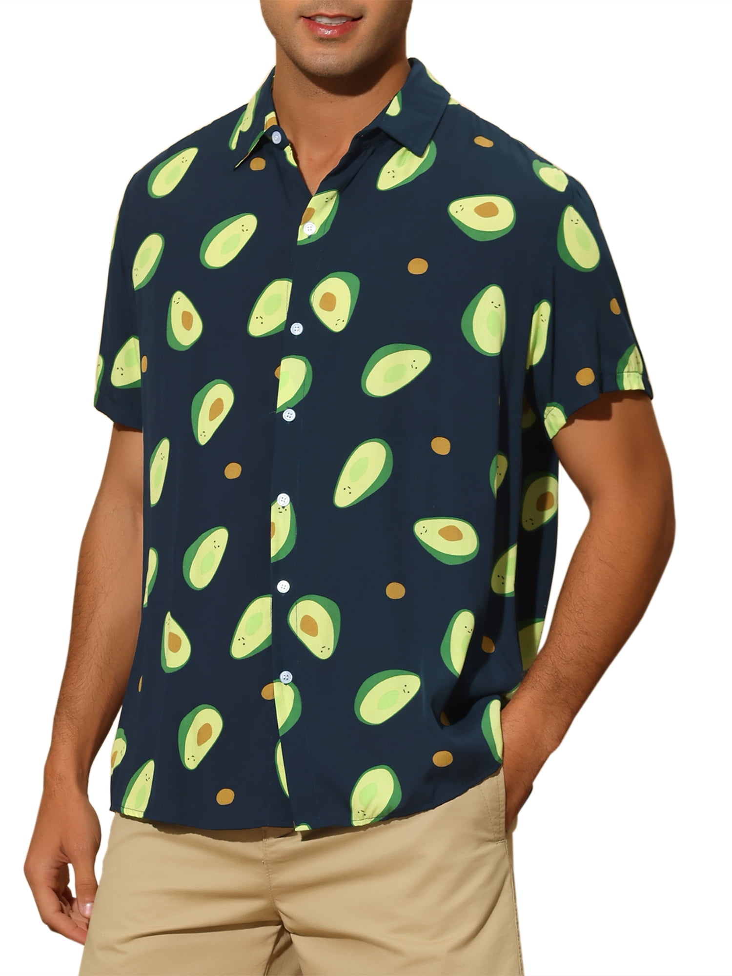 Trivento Amado Sur Summer Aloha Button Up Hawaiian Shirt Gift For