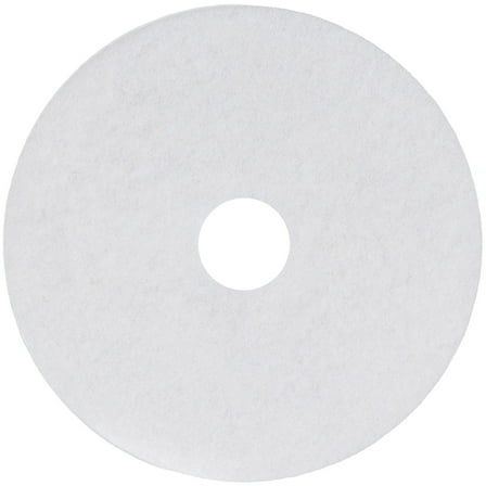 Sanico MVP Base Hit Premium White Buff Polish 17" Floor Pad (Box of 5)