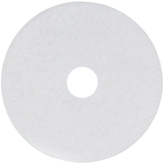 Sanico MVP Base Hit Premium White Buff Polish 17" Floor Pad (Box of 5)