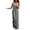 Light Green, variant on Women Summer Jumpsuit Backless Sleeveless Spaghetti Strap Wide Leg Loose Deep Crotch Pockets Full Length Lady Long Jumpsuit