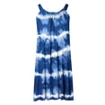 thumbnail image 3 of Babysbule Summer Dresses for Women Ladies Printed Sleeveless Scoop Neck Sexy Sundress Casual Flowy Swing Beach Dresses, 3 of 4