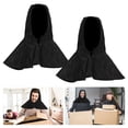 thumbnail image 3 of 2 Pcs Capuchons de Protection avec Drapé pour Cou et Épaules, 3 of 8