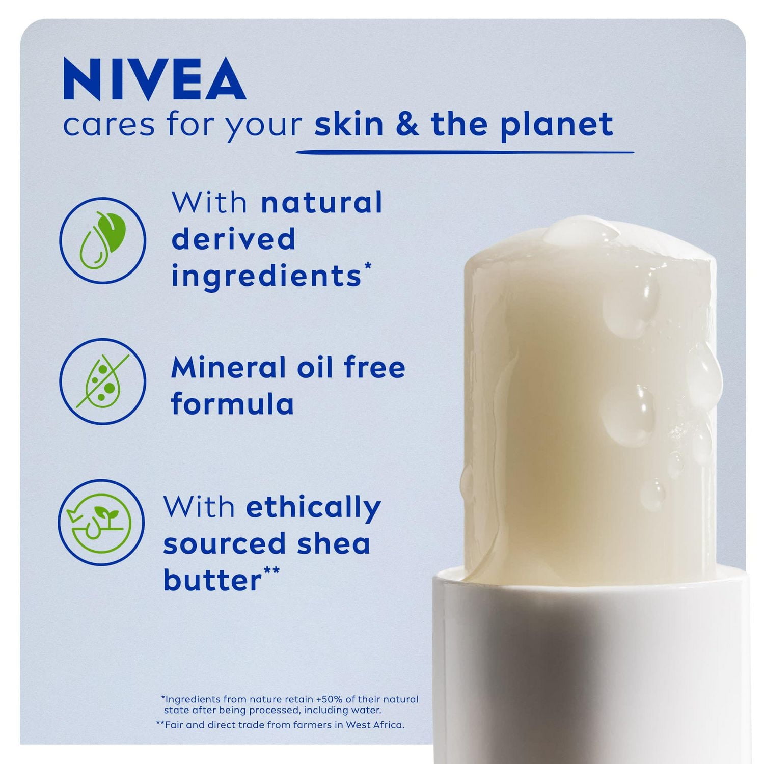 NIVEA Soothing Care SPF 15 Lip Balm Stick, 4.8g Stick (2 Pack)
