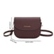 thumbnail image 2 of Bolsos cruzados para mujer, bolso de mano a la moda con solapa de cuero PU, bolso para mujer (café) Ndcxsfigh Para Estrenar, 2 of 3