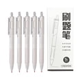 thumbnail image 1 of Gel Pens Fine Point Black Ink Smooth Writing Rollerball Pen Non Slip Grip Durable Clip No Bleed Writing Pen Multi Color Barrel Option for Journaling Note Taking Office Daily Writing Use 5Pcs 0.5mm, 1 of 9
