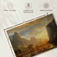 thumbnail image 6 of Elephant Stock Valley Of The Yosemite Wall Art - Horizontal Canvas Wall Art - Living Room Wall Decor - Nature Canvas - Orange And Gray Decor By Albert Bierstadt - 12" x 8", 6 of 8