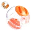 Valatala 12cm Mini Transparent Plastic Hamster Exercise Ball Toy Pet Training Toy