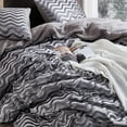 thumbnail image 2 of Coma Inducer Intoxicated - ® Oversized Duvet Cover Set - Velvety Gray Queen 3 Piece, 2 of 4