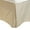 Tan, variant on 300 Twin Bed Skirt 100% Premium Combed Cotton Solid, Ivory
