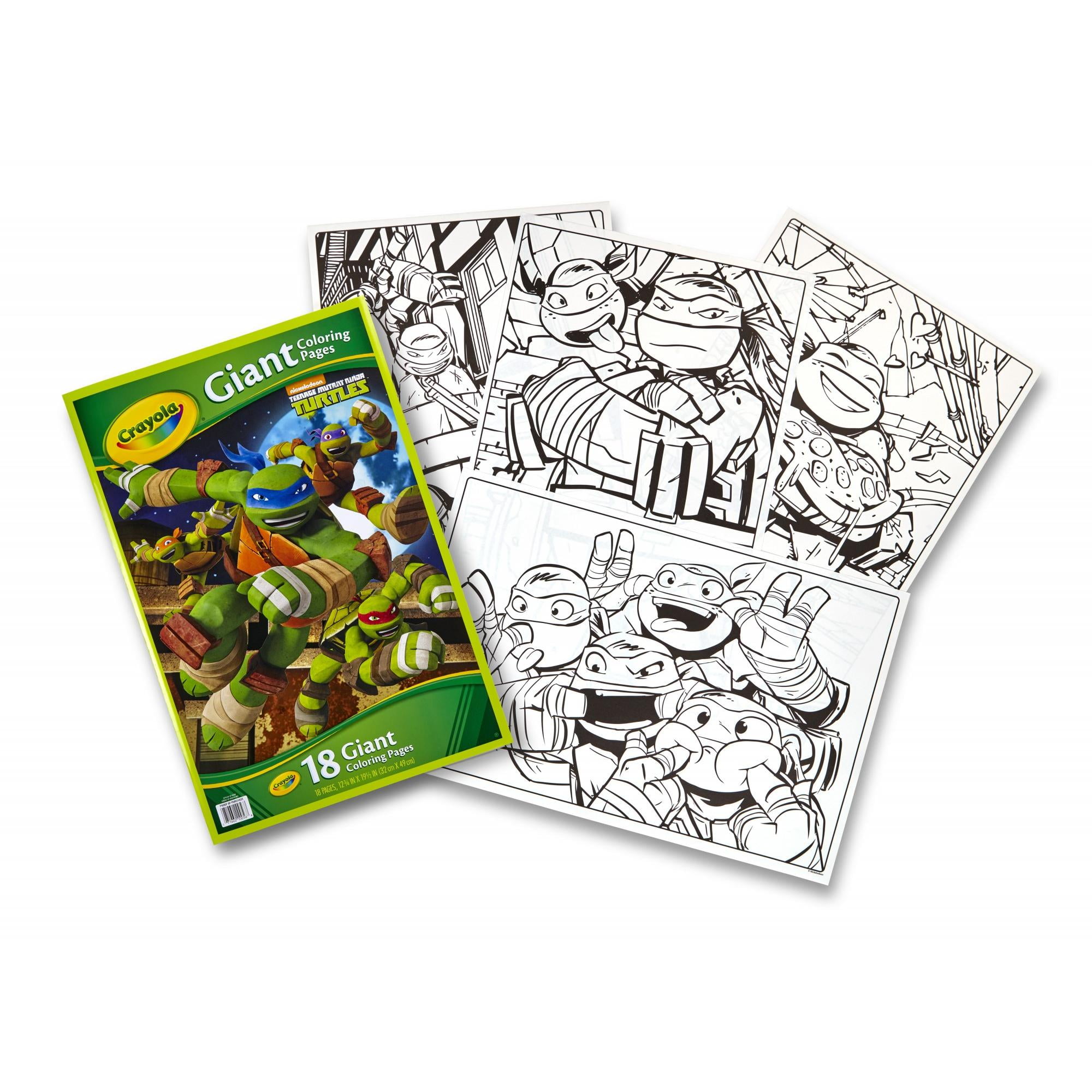 Crayola Teenage Mutant Ninja Turtles Giant Coloring Pages Crayola Teenage Mutant Ninja Turtles Giant Coloring Pages