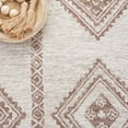 thumbnail image 6 of SAFAVIEH Kenya Cherlyn Geometric Area Rug, Brown/Beige, 5' x 8', 6 of 10