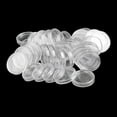 thumbnail image 4 of 100pcs 23mm Coin Capsule Storage Box Clear Plastic Coin Purse Holder Protector Coin Capsule Storage Box Storage Boxs, 4 of 9