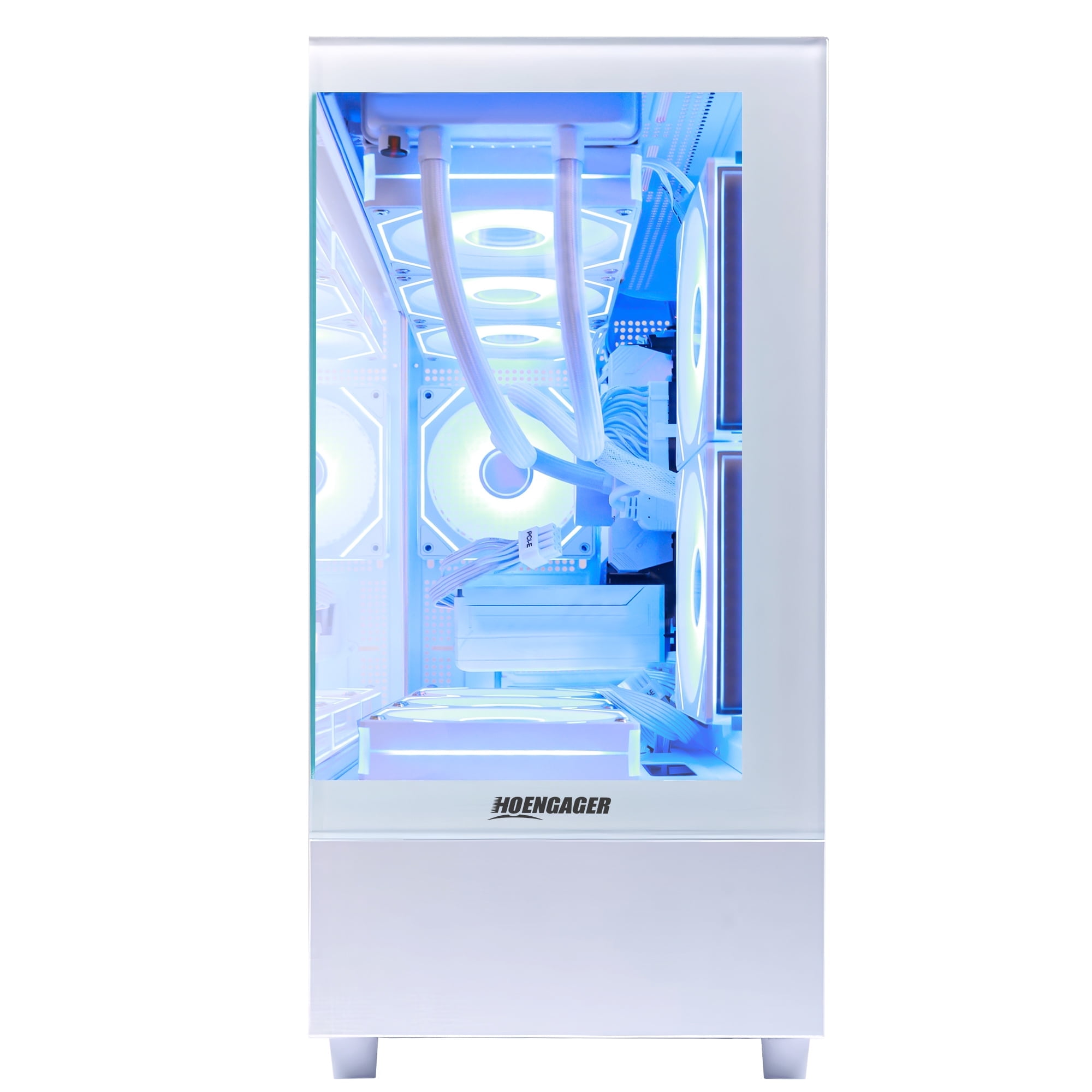 Hoengager Sunshine RTX 5070 12GB Gaming PC Desktop Intel Core i5-12600KF 32GB DDR5 RAM 1TB PCIe and 1TB SATA SSD Windows 11 -RGB Prebuilt Computer
